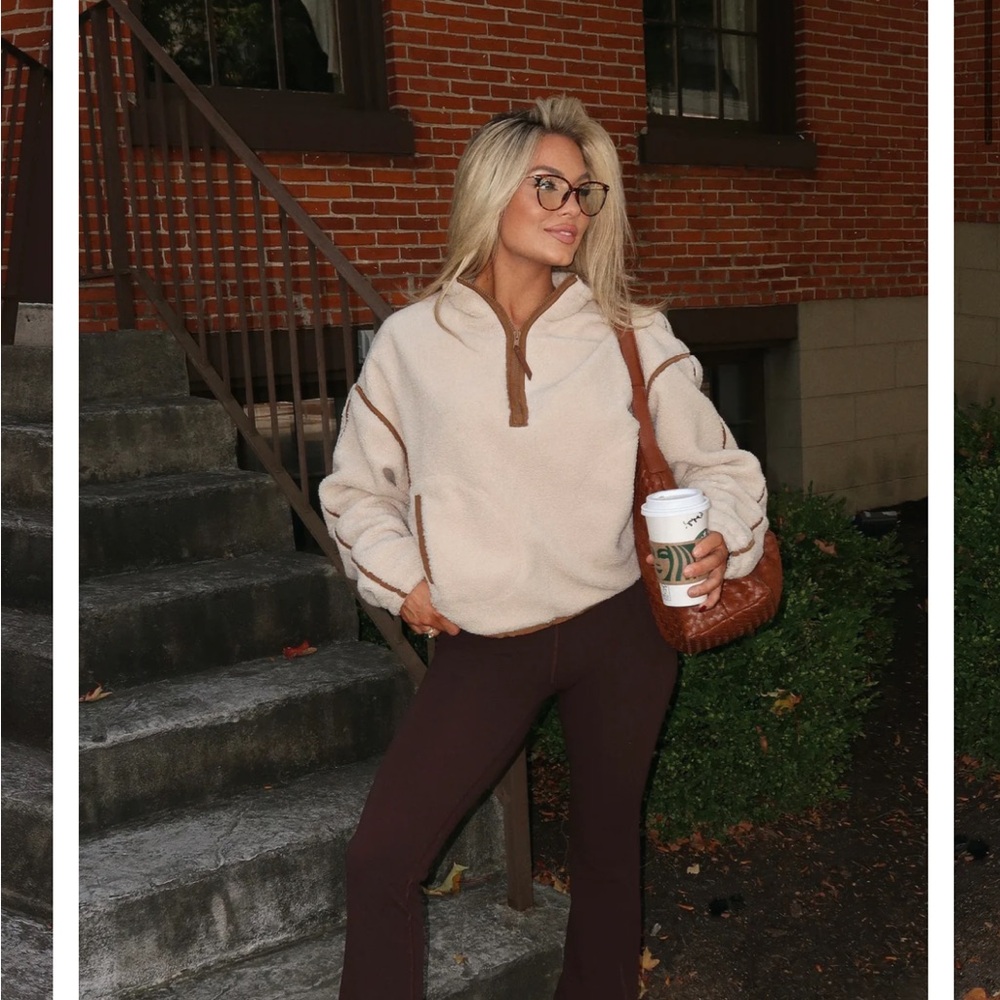 Thirty-Way - Cream Teddy Jacket - Picture 9 of 9